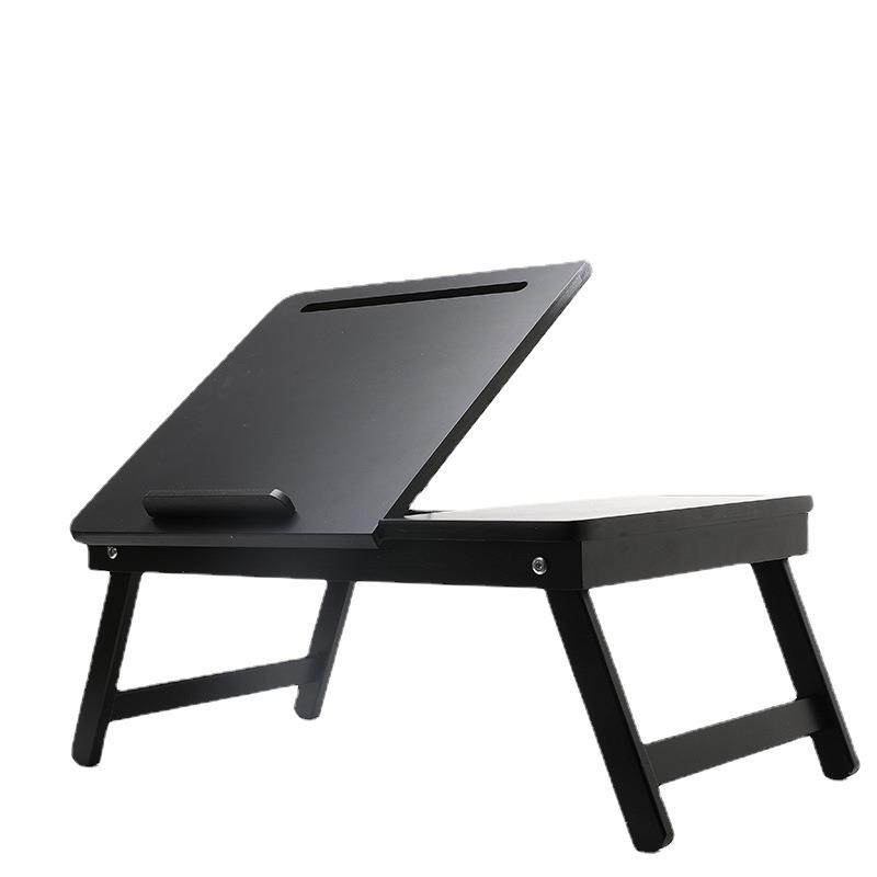 桌竹可折制叠NZ099-1电脑桌懒宿舍床上餐人桌可升降家用学习桌子