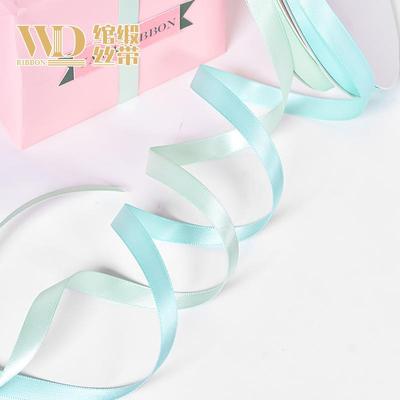 6MM/9MM色丁丝带蝴蝶结辅料痛包装饰DIY发饰发带涤纶材质