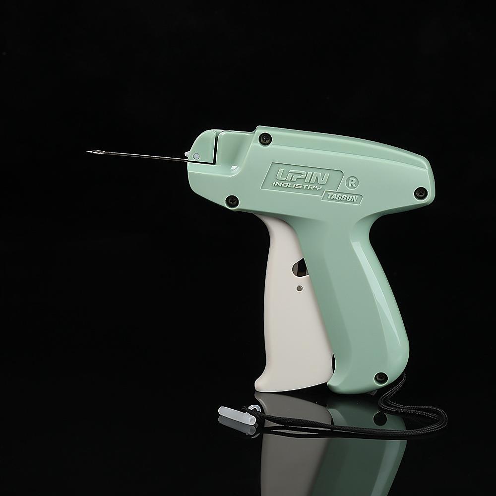 ABS吊牌枪半自动细标签枪毛绒玩具挂牌胶针枪服装毛巾袜子商标枪