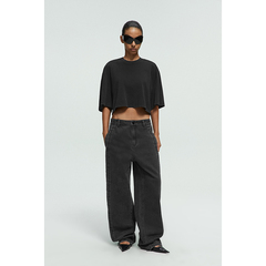 【年终巨惠 】handless inc | 圆领宽松短款短袖T恤