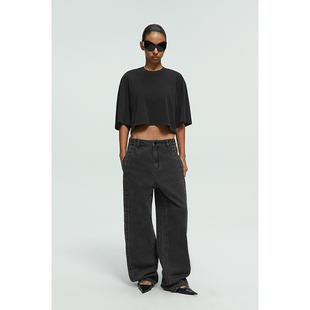 【年终巨惠 】handless inc | 圆领宽松短款短袖T恤