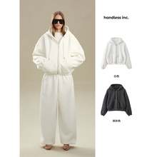 handless inc | unisex系列-羊羔毛空气层休闲套装-卫衣