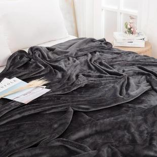 法兰绒毛毯夏季薄款珊瑚毯子单人学生宿舍毛绒床单铺床春秋床上用