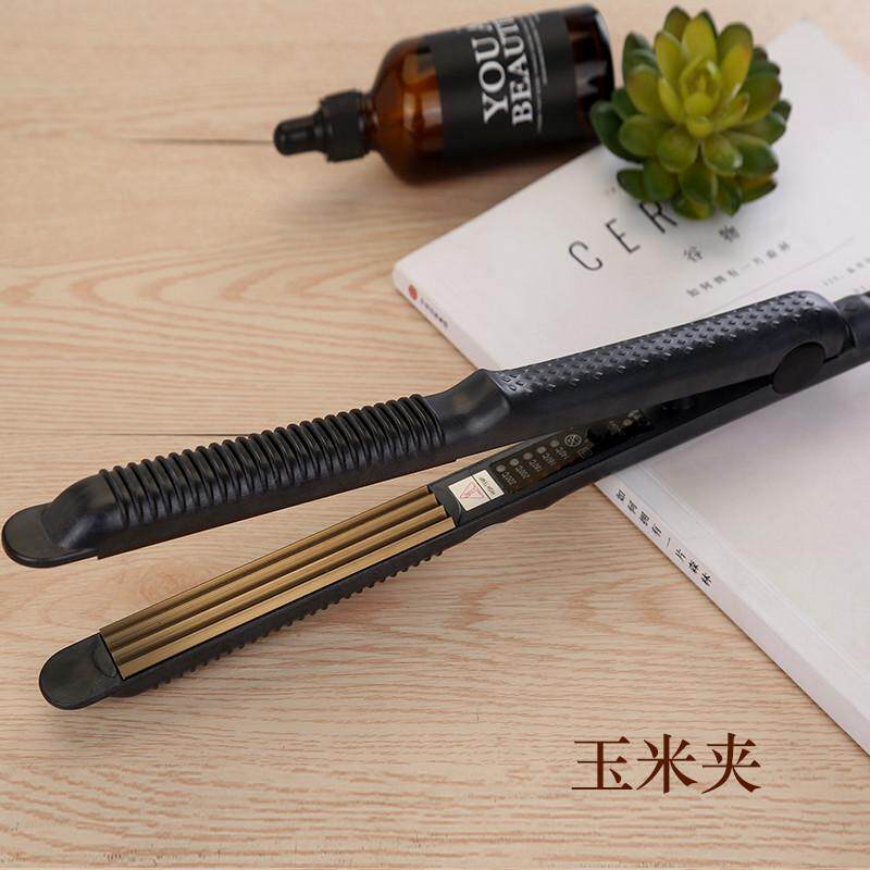 窄夹板发廊专用小电夹板玉米烫垫发根拉直内扣空气刘海内蓬松影楼