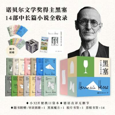 黑塞中长篇小说全集共14卷全15册