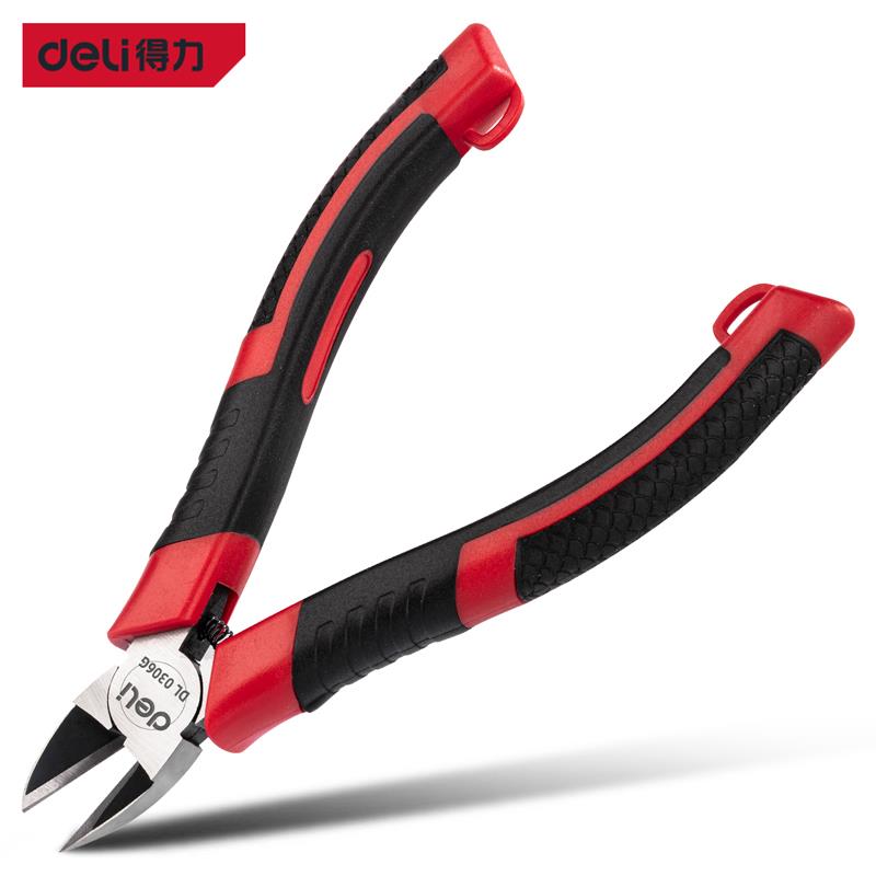 电工水口钳剪钳斜口钳模型偏口小钳子斜嘴钳工业级薄刃线电工专用