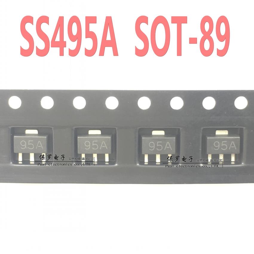 SS495A 丝印95A 线性霍尔元件 SOT-89贴片 传感器 SS495A1-SP