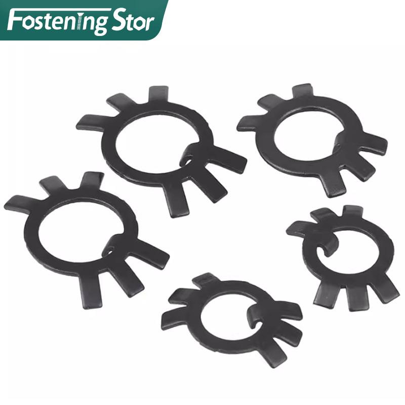 止退垫圈圆螺母用止动垫片垫圈六爪垫圈锁紧防松锁片挡圈GB858