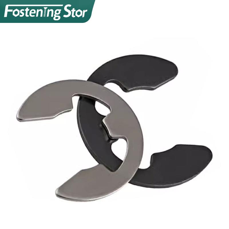 E型开口挡圈卡扣卡环卡簧M1.2M1.5M2.5M3.5M4.5M5M6M7--M19M22M24