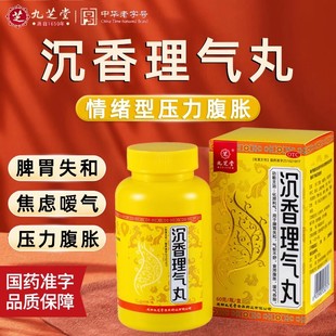 九芝堂沉香理气丸化滞丸60g/盒利气脾胃饮食腹胀积食消化不良化气