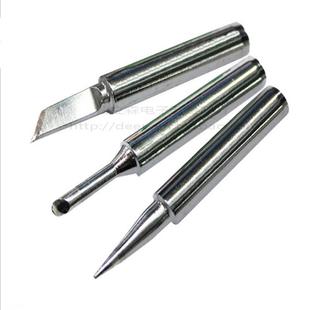 黄花907电烙铁配件烙铁头斜头刀头细尖头刀口K头电焊头烙铁嘴换头