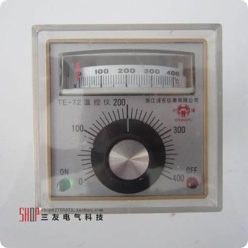 TED-2001中浦东TED-2002指针式温控仪 TEFD 温控器TE-72 E K 400