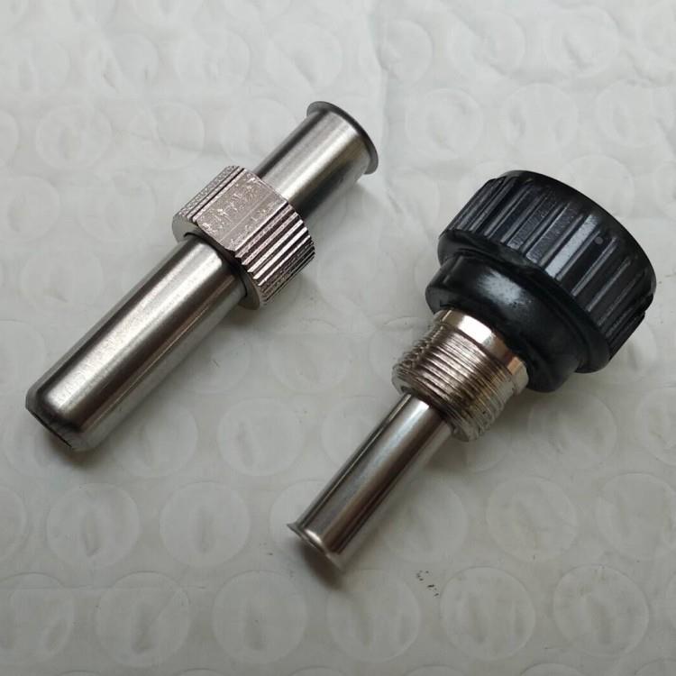 919手柄936焊台手柄三件套头 907手柄套筒 护套管螺母胶木三件套