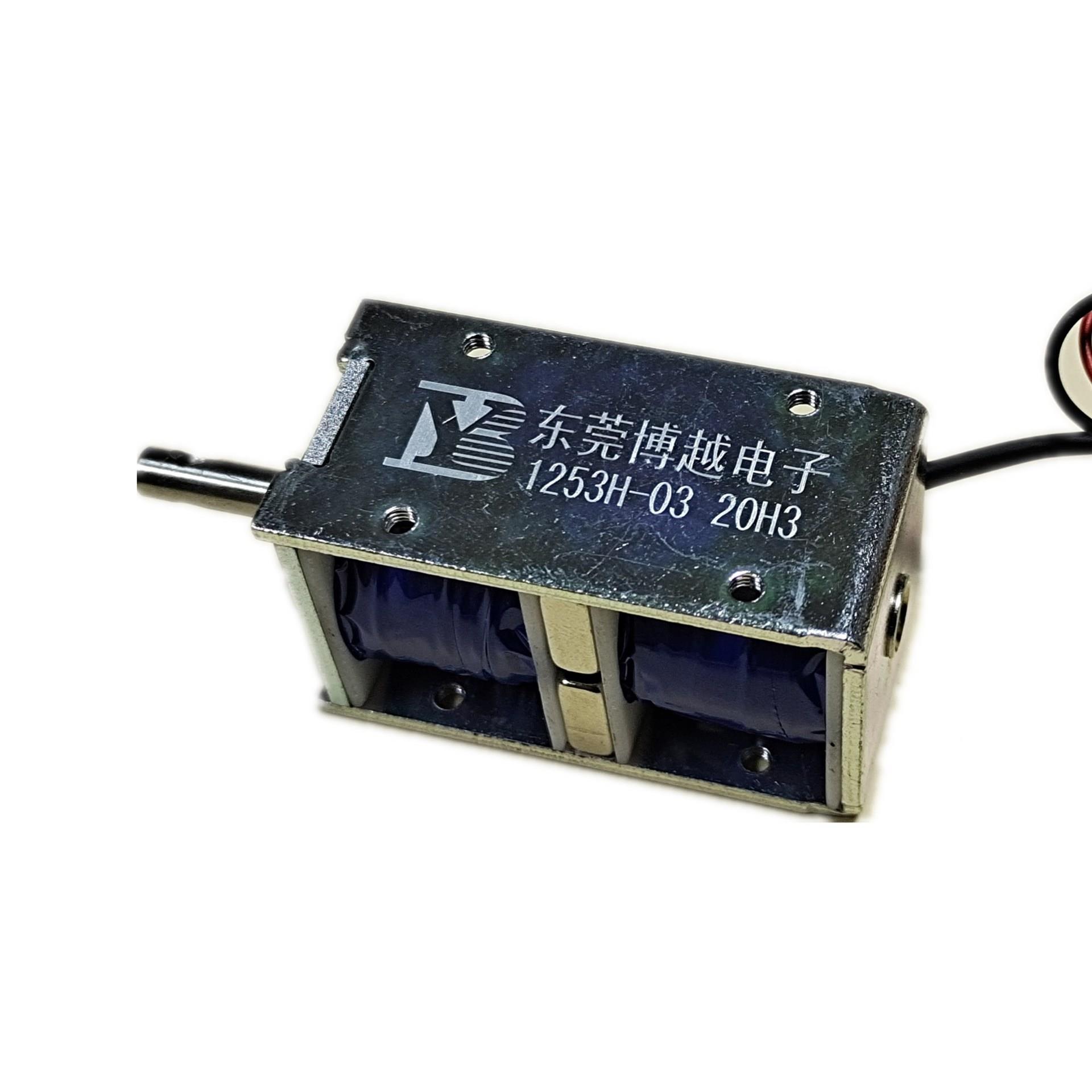 BY-125H-0双向自保持方形电磁铁长电磁铁行断电QMS自程保持电磁铁