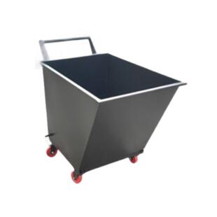 可翻转废料车手推式加厚机床铁屑车工业重型车间清理垃圾车