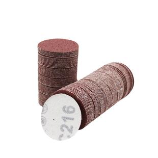 植绒砂纸2寸气磨机圆形砂碟50mm拉绒砂纸片打磨抛光片【砂纸