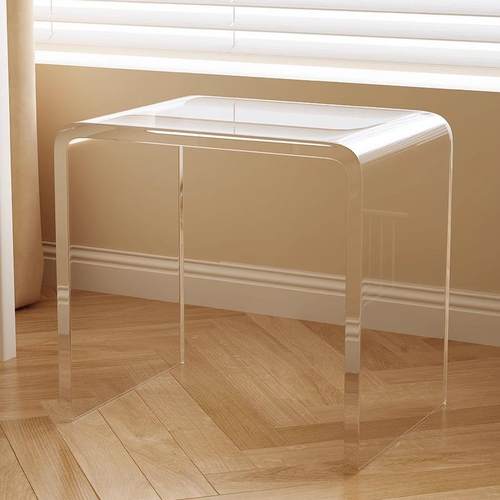 化妆椅卧室网红ins椅子风透明亚克力椅子休闲轻奢餐椅厂家直销款