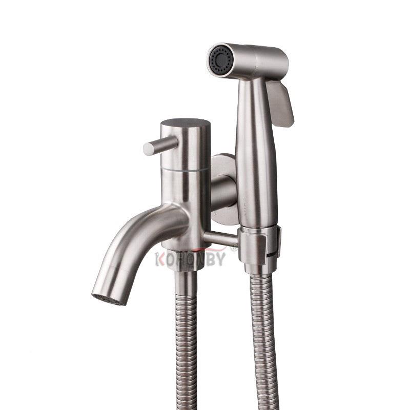 头拖厂家直供304不锈钢洗衣机龙把池龙头水附喷枪