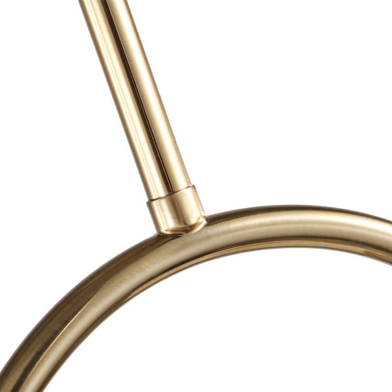 蜡床北欧头烛吊灯简约现代卧创室床头灯线条吧台81707灯意玻璃圆