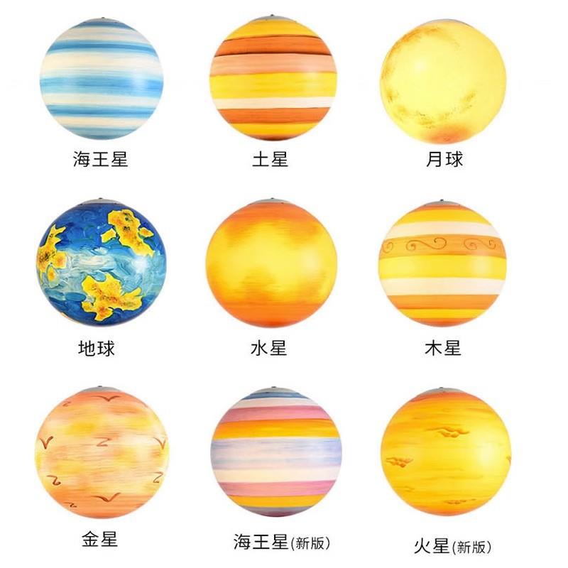 行星球灯网红流吊浪空装饰户防水民宿星圆球氛围外行星超大月球灯