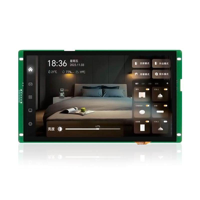 10寸串口屏1024*600工业液晶屏RS232/485/TTL通信显示屏LCD