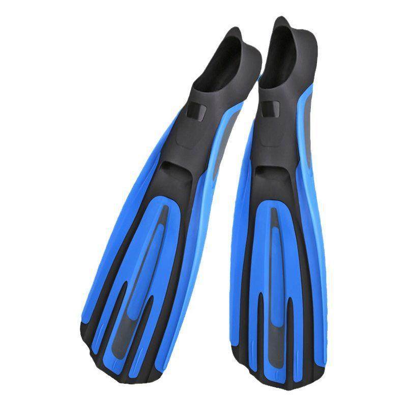 包脚鞋套自由潜长脚蹼水肺蛙鞋浮潜鸭蹼深潜脚蹼可颜色