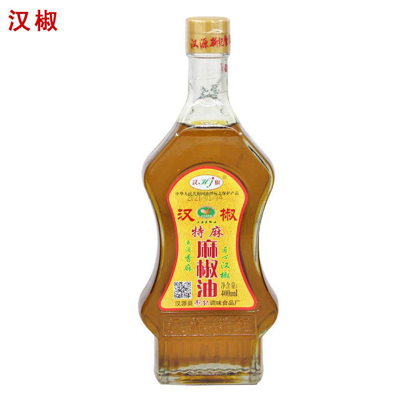 汉椒特麻麻椒油400ml炒菜凉拌花椒油点蘸火锅调味料面食调味油