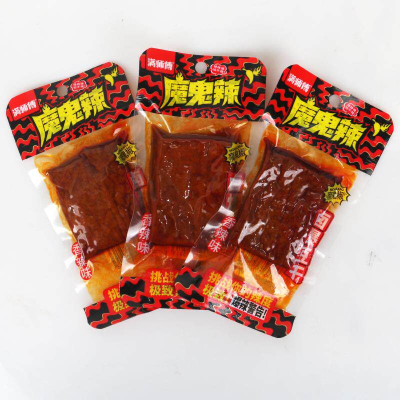 满师傅卤爆豆干22g香辣味牛肉味豆腐干酱卤爆香香干零食邵阳特产