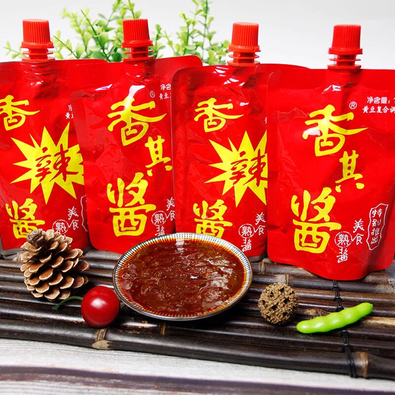 香其酱 东北大酱下饭酱香辣酱 哈尔滨香其酱农家黄豆酱蘸酱