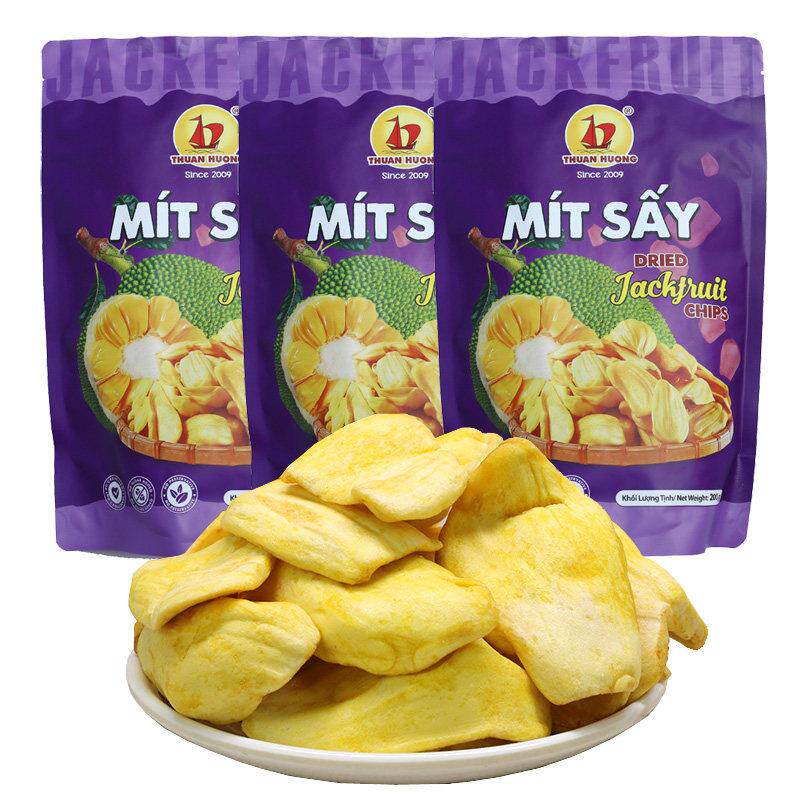 顺香菠萝蜜干200克*2袋 越南特产果干水果干片 热带零食小吃