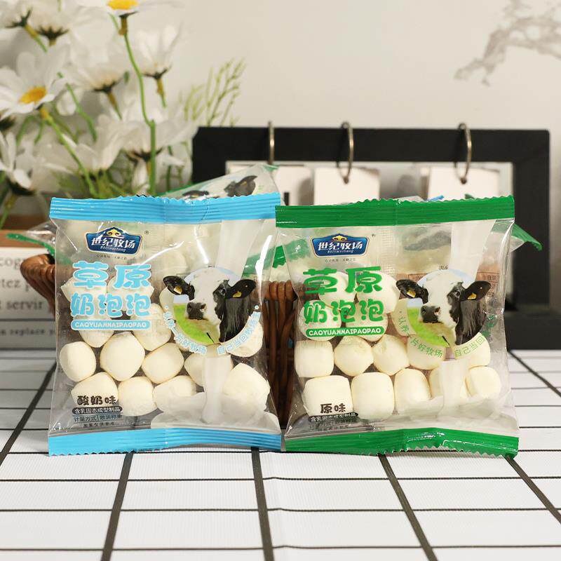 内蒙古特产奶泡泡奶豆酥脆口感小吃零食奶酪奶制品宿舍甜酸奶好吃