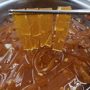 魔芋素食大拉皮含水5斤凉拌菜火锅麻辣烫串串宽粉皮餐饮食材袋装