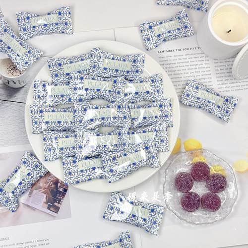 PULADA朴拉达蔓越莓味软糖高颜值结婚喜糖果网红休闲接待零食散装