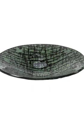 现代侘寂风几何肌理珊瑚摆件花瓶花器果盘简约客厅餐桌茶几装饰品