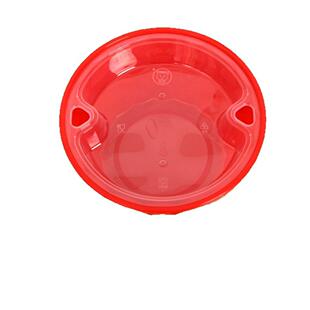 一次性内托双层打包盒圆形汤面分离外卖汤粉面内衬隔层圆碗