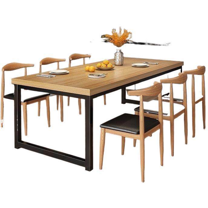 北欧简易餐桌小户型家用长方形吃饭桌子快餐商用出租房餐桌椅组合,住宅家具,餐桌+餐椅,淘宝优惠券,粉丝福利购,淘宝优惠卷