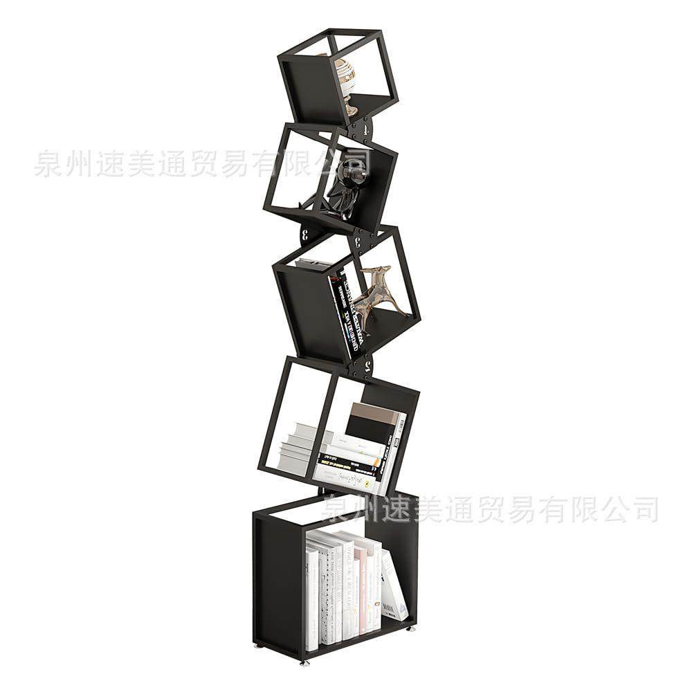 网红书架电视柜旁边大型落地摆件客厅置物架酒店感创意装饰品,住宅家具,书架,淘宝优惠券,粉丝福利购,淘宝优惠卷