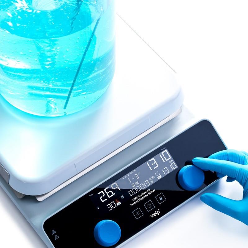 意大利实验室AREC10Advance加热磁力搅拌器及套装容量20L