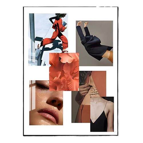 VOGUE时尚杂志服装店装饰画美容院背景墙海报挂画女装店级壁画