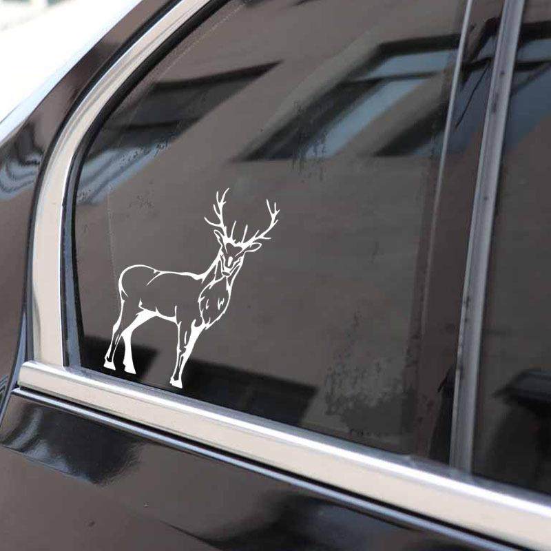 外贸 精雕动物贴纸 镂空简约麋鹿汽车车贴 反光车身贴划痕贴,汽车用品/电子/清洗/改装,汽车装饰贴/反光贴,淘宝优惠券,粉丝福利购,淘宝优惠卷