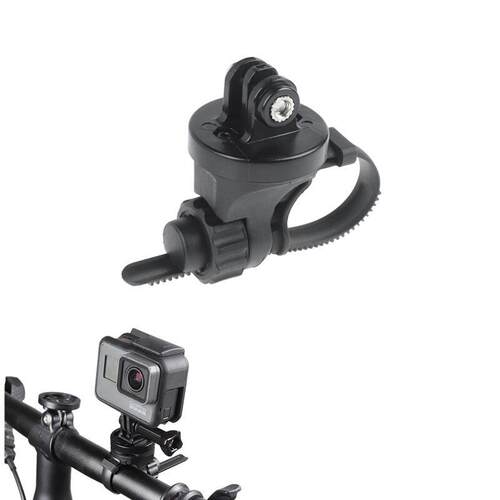 公路自行车运动相机支架一体扁把适用GO PRO大疆Insta360全景摄像