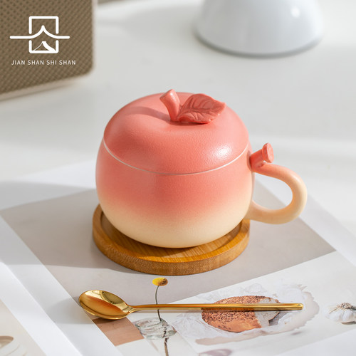 福果苹果平安喜乐马克杯