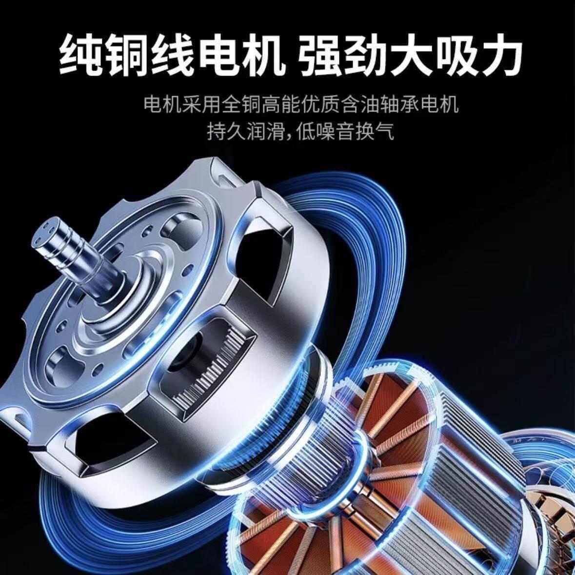排气窗扇风双向排机音家用强力化妆H303--02室玻璃式厕所小型静换