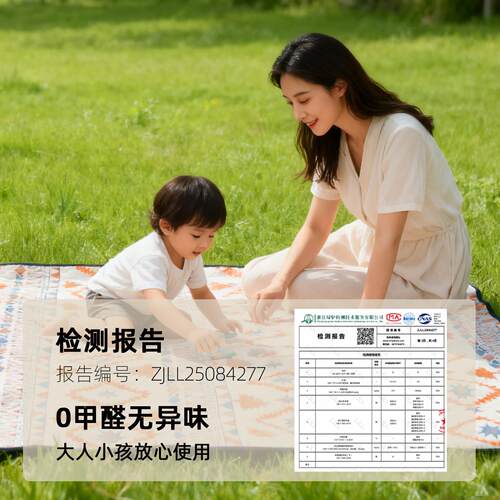 户外厚野餐垫防垫炊防水超声波地垫便携ZMP野潮加春游露营帐篷垫