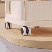 移车动小推家用置层物架多落地客厅可梓轩移动收纳多功能屉抽式 收