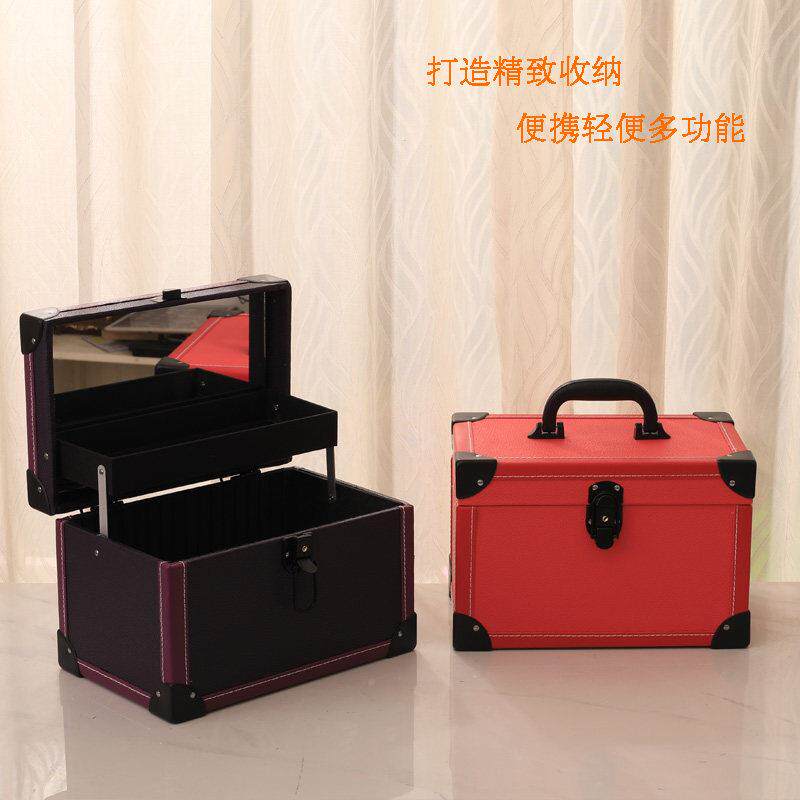高档带镜子手师提足疗技工具箱足居家化妆品804收箱采耳浴收纳盒