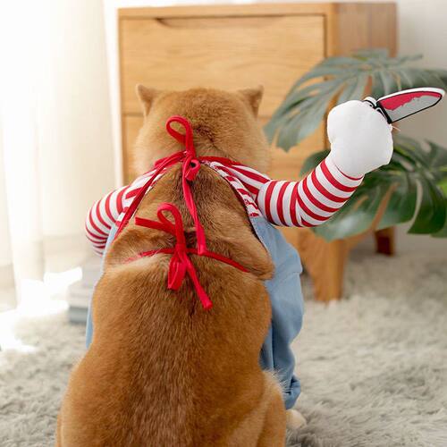 好货pet clown dagger transformation outfit funny Halloween k