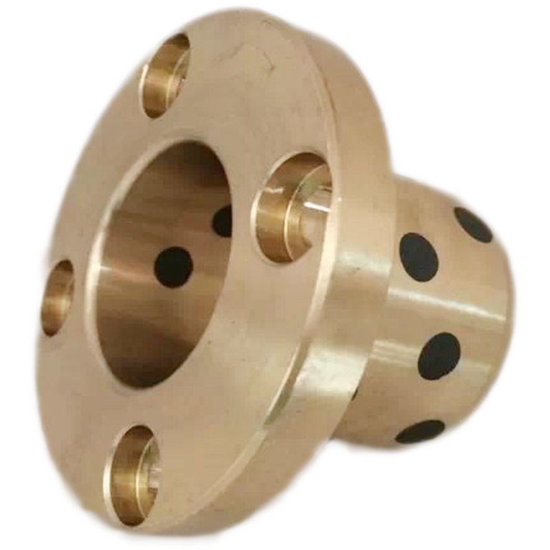 铜套MPTZ30-35/40/50/60/70 圆法兰台阶一体式无油衬套内径30 40