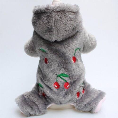 好货Pet Clothes Winter Dog for Outdoor Flannel Outdoor Eyeca
