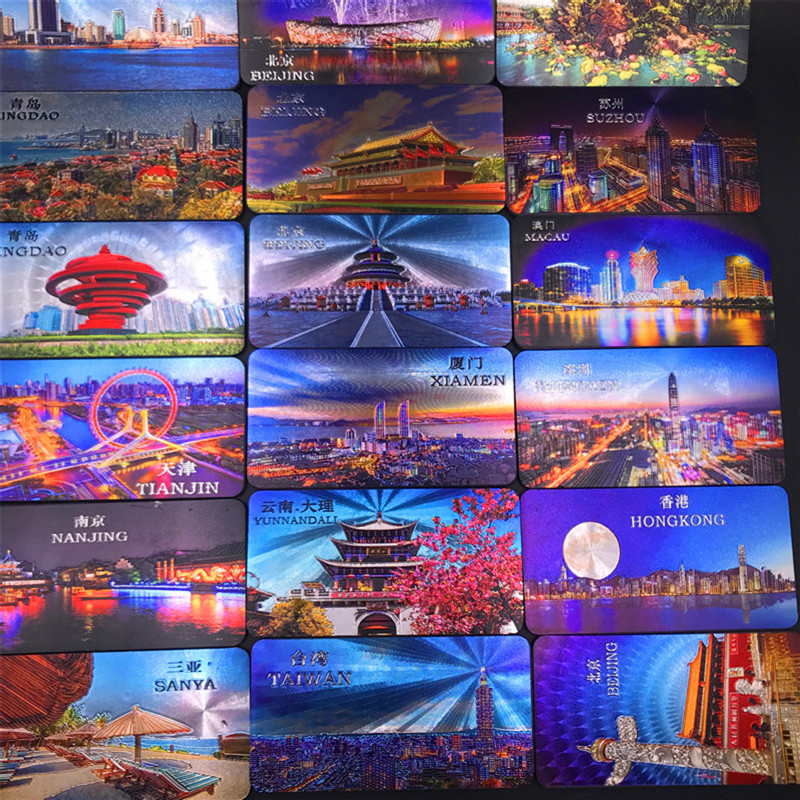 newall the citys in china souvenir fridge magnet shenzhen